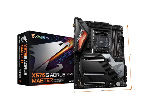 Gigabyte X570S Aorus Master AM4 AMD ATX Motherboard