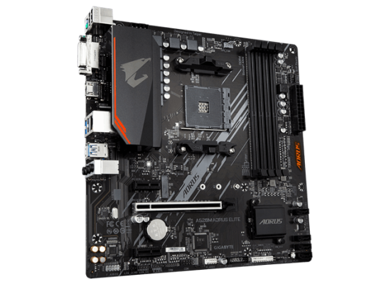Gigabyte A520M Aorus Elite AMD AM4 ATX Gaming Motherboard