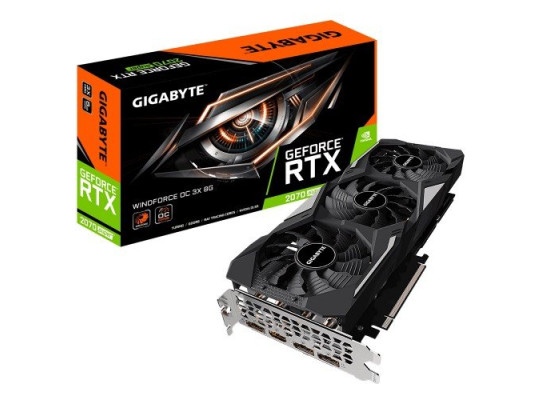 Gigabyte GeForce RTX 2070 SUPER WINDFORCE OC 3X 8GB Graphics Card