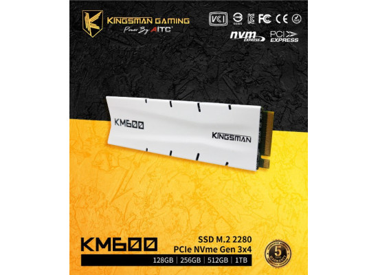 Kingsman KM600 1TB M.2 2280 NVMe SSD