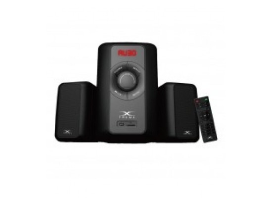 Xtreme E856BU 2:1 Bluetooth Speaker With Remote