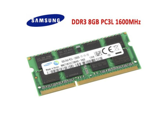 Samsung 8GB 1600MHz DDR3 PC3L Laptop RAM