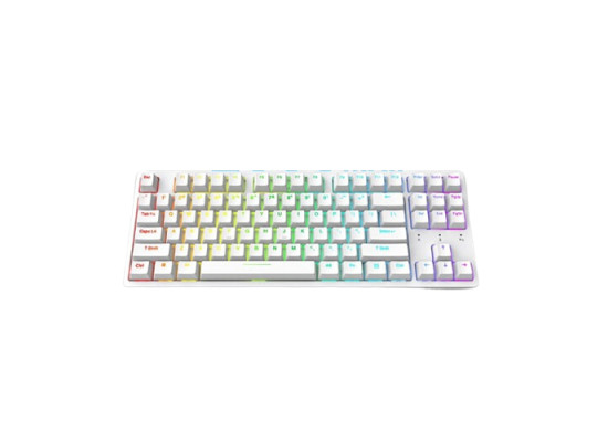 Dareu A87 V2 Wireless Hotswappable Mechanical Keyboard (White)