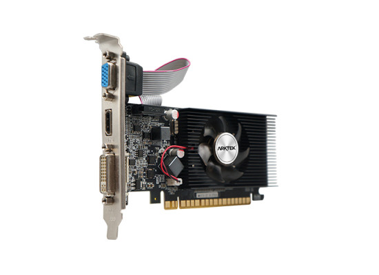 ARKTEK Nvidia GT 610 2G DDR3 64Bit Low Profile Graphics Card