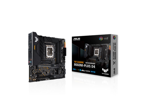 ASUS TUF GAMING B660M-PLUS D4 Intel 12th Gen Motherboard