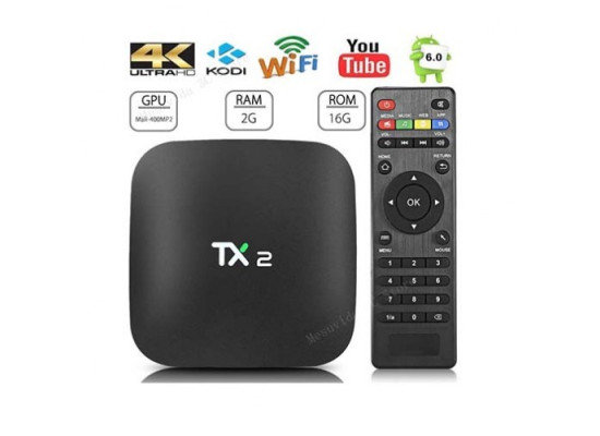 ANDROID TV BOX TX2-R2 2GB RAM & 16GB ROM 4K 1080P