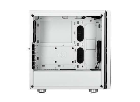Corsair Carbide Spec-06 Tempered Glass Mid-Tower Gaming case-White