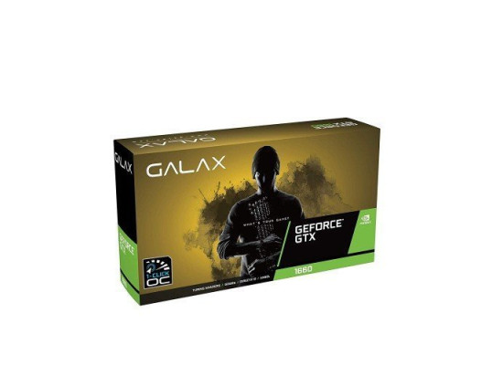 GALAX GeForce GTX 1660 (1-Click OC) 6GB GDDR5 192-bit Graphics Card