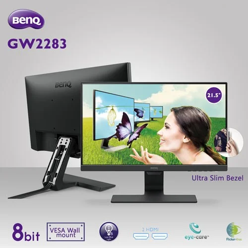 Buy BENQ GW2283 Full HD 21.5 IPS Monitor - Black