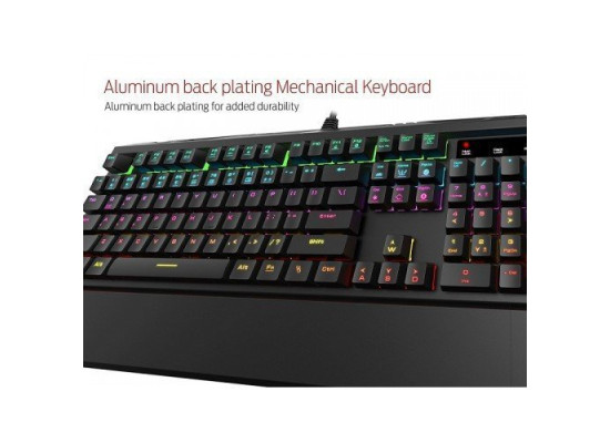 Gamdias GKB3000 HERMES 7 Wired Mechanical RGB Gaming Keyboard