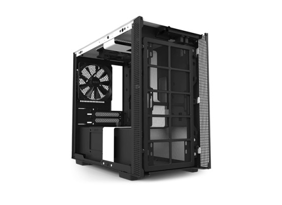 NZXT H210 Tempered Glass Mini ITX Casing (White)
