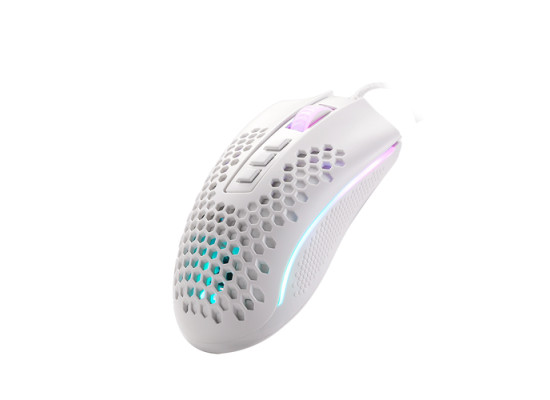 Redragon M808 Storm Lightweight RGB Gaming Mouse (White)