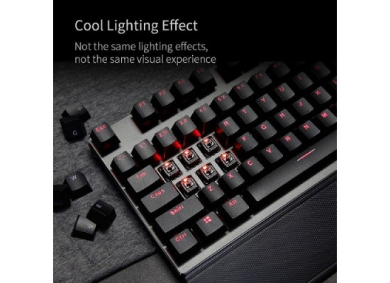 Rapoo V810 Cherry MX-Blue Switch USB Mechanical Gaming Keyboard Black