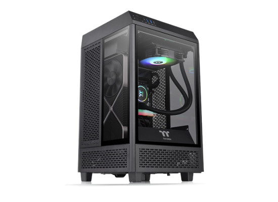 Thermaltake Tower 100 mini Black Edition Tempered Glass Mini Tower Casing