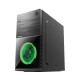 Value Top VT-R855-G Green LED Black ATX Desktop Casing