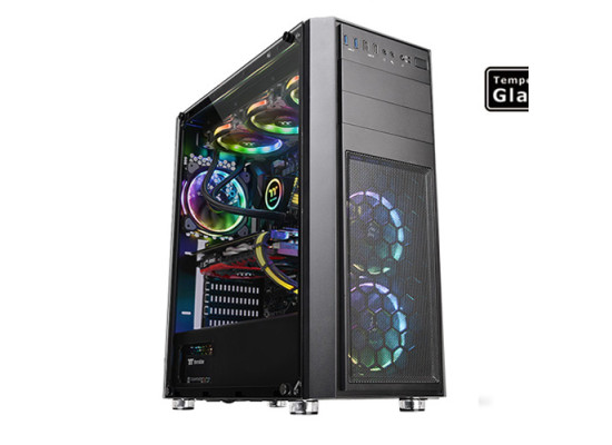 Thermaltake Versa H26 Tempered Glass Edition Mid-Tower Computer Casing