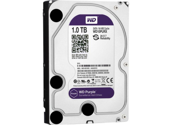 Western Digital WD10PURX 1TB Purple Desktop HDD