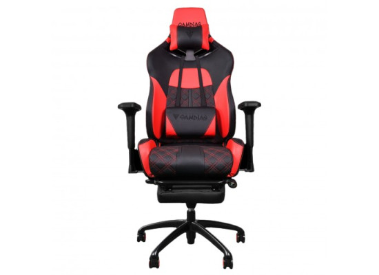 Gamdias Achilles P1 L Gaming Chair Black & Red