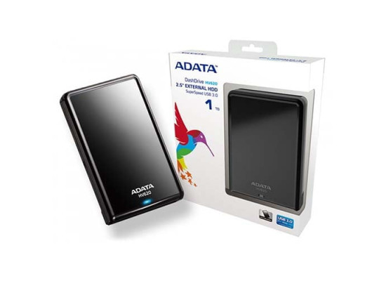 Adata HV 620 2TB USB 3.0 External HDD – Black