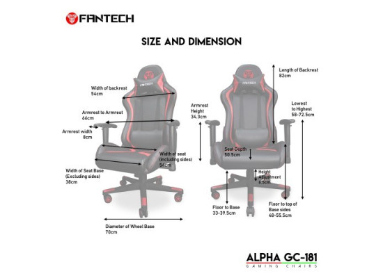 Fantech Alpha GC-181 Gaming Chair