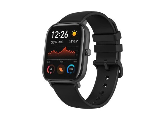 Xiaomi Amazfit GTS A1914 Square Shape Touch Bluetooth Smart Watch Obsidian Black (Global Version)