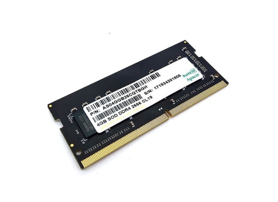Apacer 4GB DDR4 2666MHz SODIMM Laptop RAM