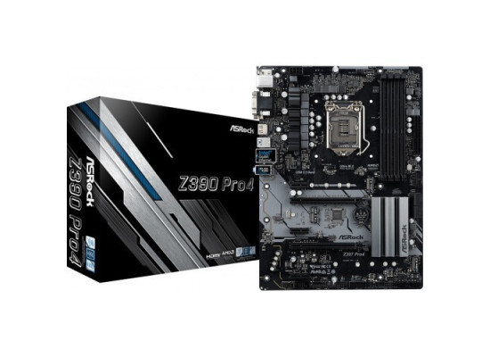 ASRock Z390 Pro4 8th and 9th Gen Motherboard