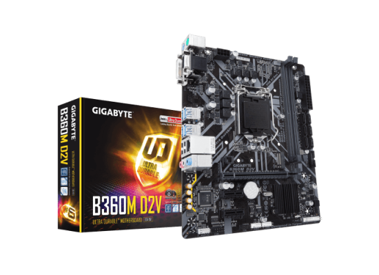 Gigabyte B360M D2V 8th Gen Motherboard