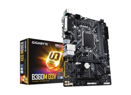 Gigabyte B360M D3V 8th Gen Motherboard