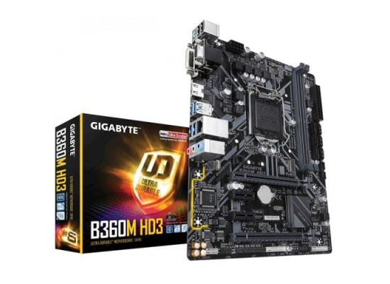 Gigabyte B360M HD3 8th Gen Motherboard