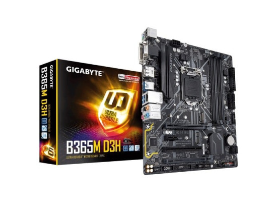 Gigabyte B365M D3H DDR4 Intel LGA1151 Socket Motherboard