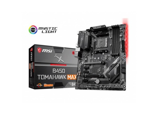 MSI B450 TOMAHAWK MAX AM4 AMD ATX Motherboard