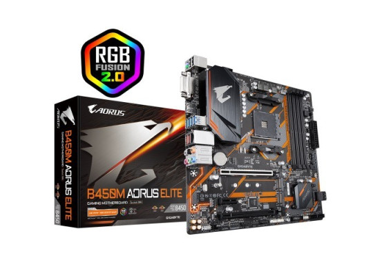 Gigabyte B450M AORUS Elite AMD Gaming Motherboard