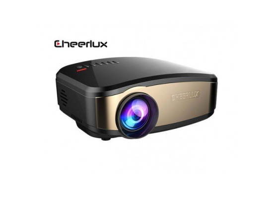 Cheerlux C6 WI-FI With Built-In TV Card Mini LED Projector