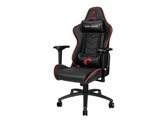 MSI MAG CH120 X Ergonomic Molded Foam Steel Base PVC Leather Gaming Chair