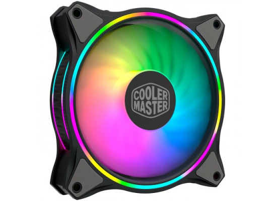Cooler Master MasterFan MF120 Halo ARGB Case Fan Black
