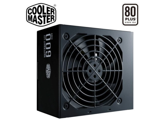 Cooler Master MasterWatt Lite 230V 600W Power Supply