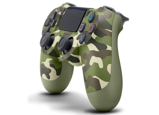 PS4 Dualshock 4 Wireless Controller  Green Camouflage (Original)