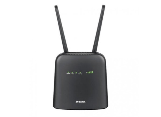 D-Link DWR-920 N300 4G LTE 2 Antenna WiFi Router (4G + Broadband Giga Lan Port)