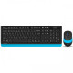 A4TECH FG1010 Wireless Keyboard Mouse Combo with Bangla