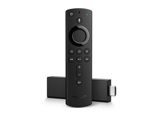 AMAZON FIRE TV STICK 4K STREAMING MEDIA PLAYER WITH ALEXA VOICE REMOTE