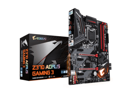 Gigabyte Aorus Z370 Gaming 3 ATX Motherboard