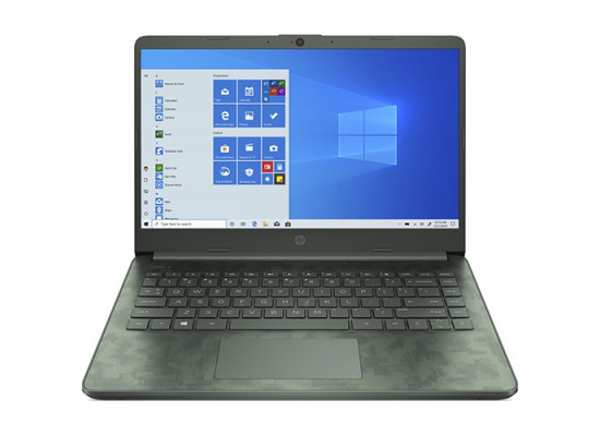 HP 14-dq2088wm Core i5 11th Gen 8GB RAM 256GB SSD Green Camo Laptop