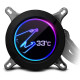 Gigabyte AORUS 240 RGB AIO Liquid Cooler with Circular LCD Display