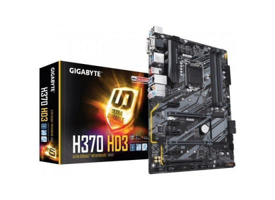 Gigabyte H370 HD3 8th Gen Ultra Durable Motherboard