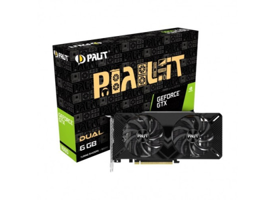 Palit GeForce GTX 1660 DUAL 6GB GDDR5 Graphics Card