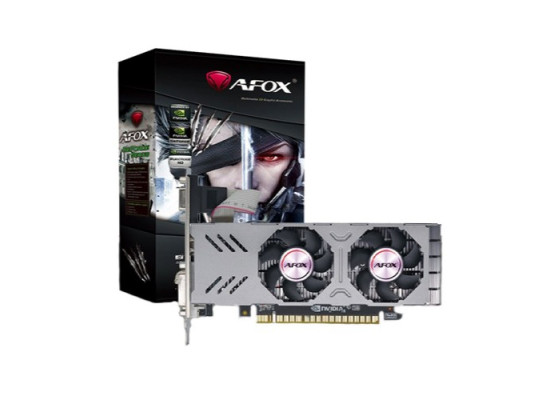 AFOX Geforce GTX 750 4GB GDDR5 Dual Fan Low Profile Graphics Card