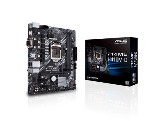 Asus Prime H410M-D Intel 10th Gen Micro ATX Motherboard