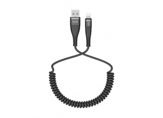 HAVIT 1.2M 2.0A LIGHTNING(iPhone) DATA & CHARGING CABLE H684