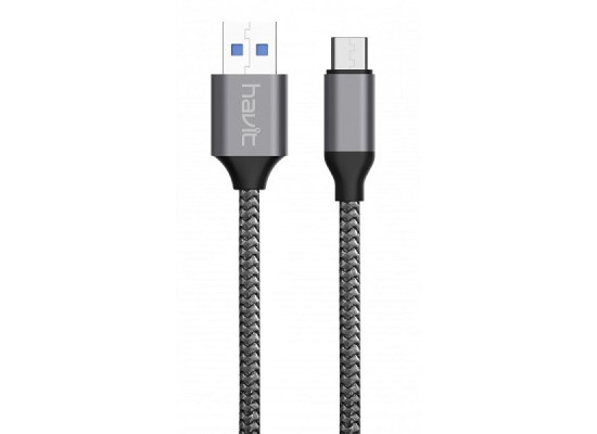 HAVIT Data & Charging Cable (USB 3.0 to Type-C) H693